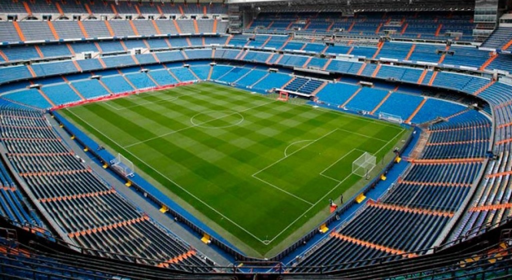 El estadio Santiago Bernabéu ocupa el puesto número 15º con mayor capacidad del mundo.