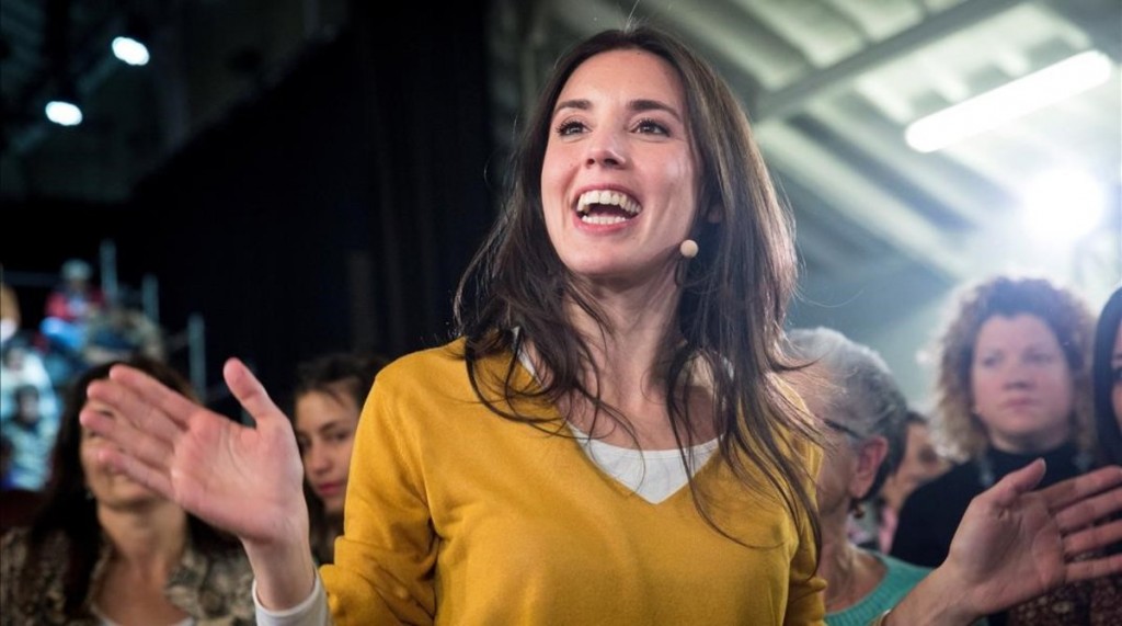 Irene Montero afirmó que "pronto" habrá una mujer al frente de Podemos.