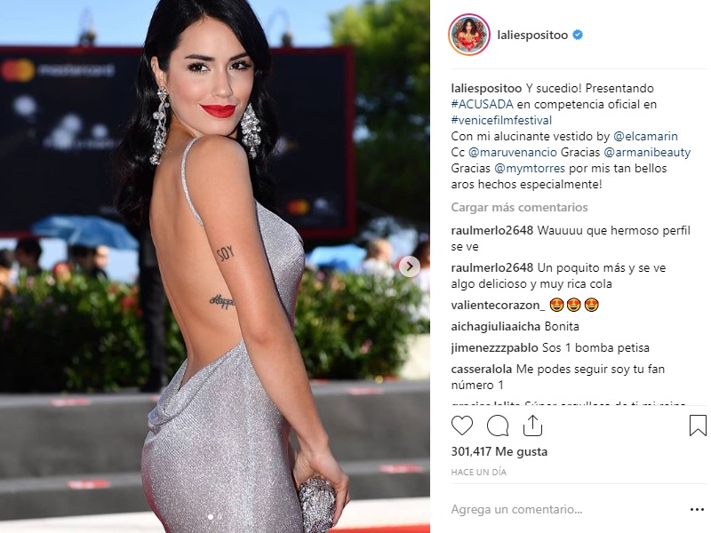 lali esposito venecia 2018