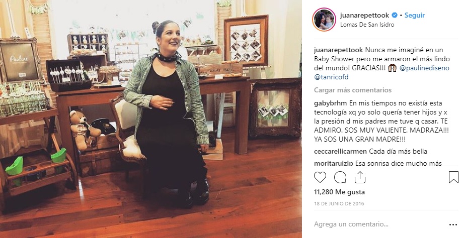 juana repetto embarazada