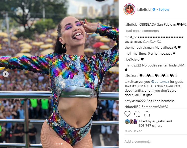 lali esposito carvanal 2019 look