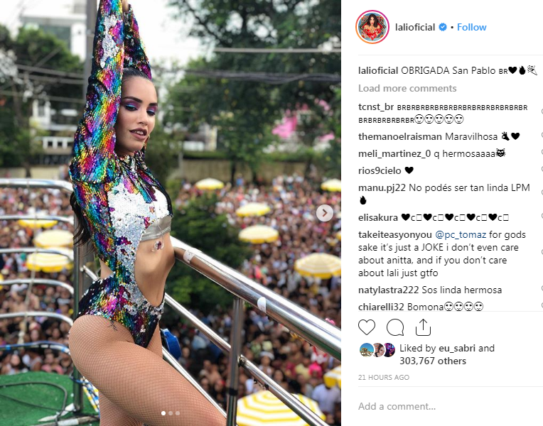 Lali Espósito carnaval