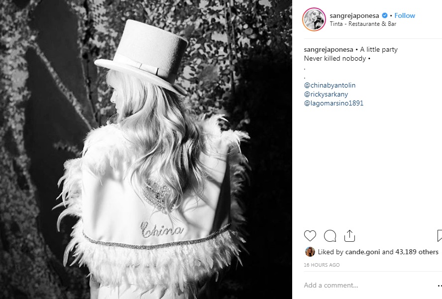 china suarez look blanco cumpleaños 2019 2