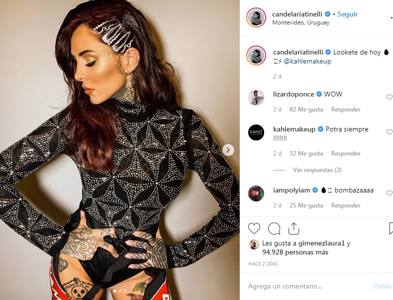 cande tinelli pantalon