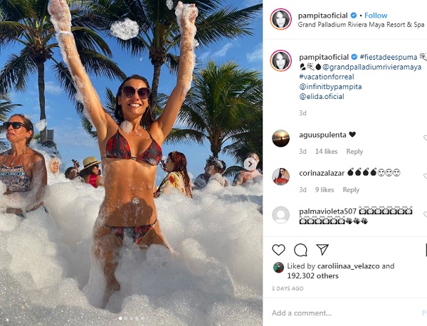 pampita fiesta de la espuma vacaciones 1