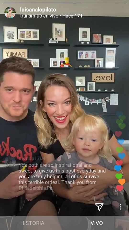luisana lopilato michael buble hija vida 2
