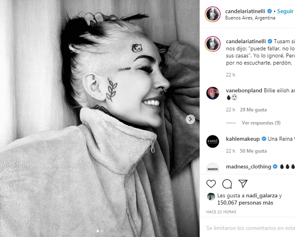 cande tinelli raices rubias 2
