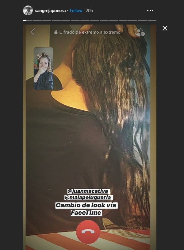 china suarez pelo largo extensiones 1