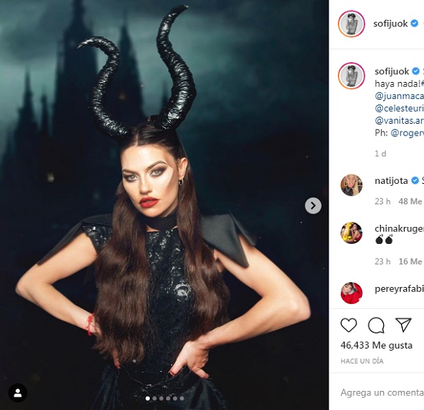 famosas argentinas halloween jujuy gimenez