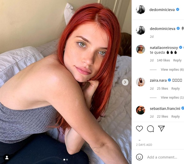 eva de dominici pelirroja