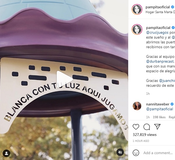 pampita plaza blanca en pilar
