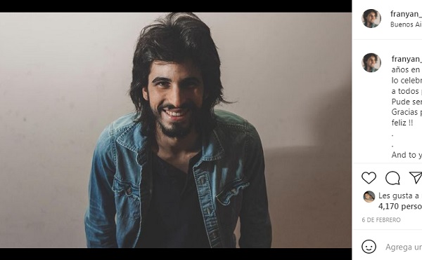 franco giordano hijo de romina yan como esta hoy