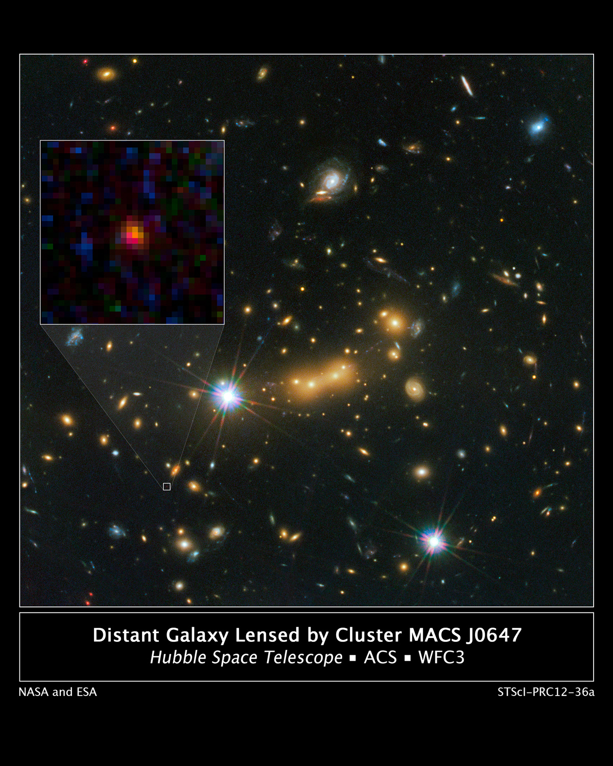 Observan galaxia a 13 300 millones de años luz Exploración Espacial