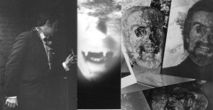 Fotografías del supuesto vampiro exterminado por Sean Manchester en las cercanías del cementerio de Highgate.