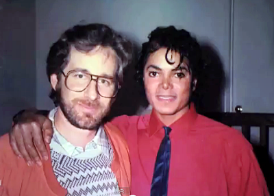 Steven Spielberg y Michael Jackson.
