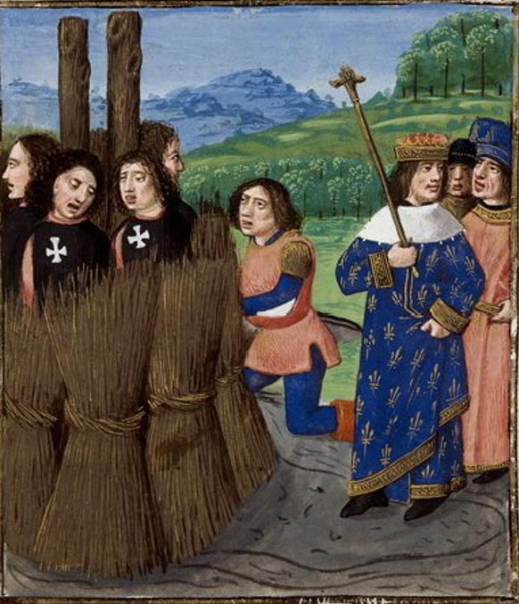 Ejecucion-Templarios-Rey-Francia
