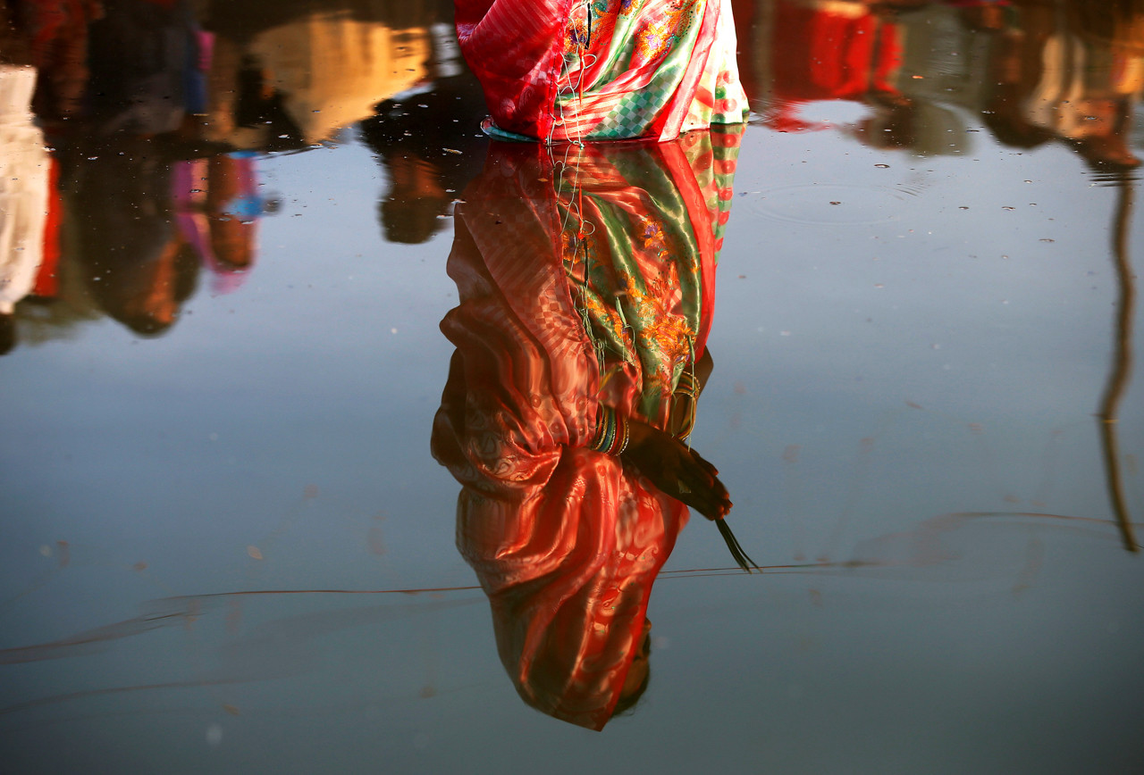 Festival en Ahmedabad, India.
