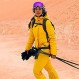 Como esquiando en Marte: Impresionante fenómeno de “nieve naranja” que cubrió las montañas del este de Europa