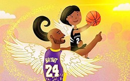 Ilustraciones en homenaje a Kobe Bryant emocionan a miles tras su dramático deceso