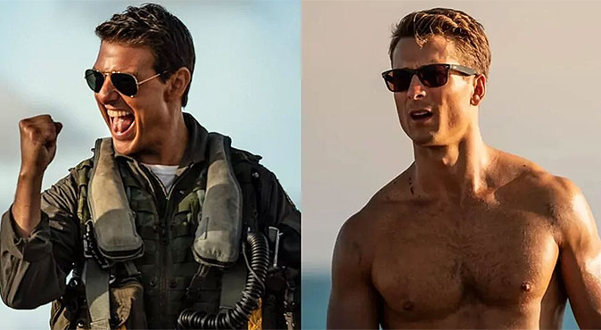 Fotos Tom Cruise Sorprende A Compa Ero De Top Gun Maverick Con