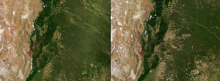 cambio climatico fotos nasa