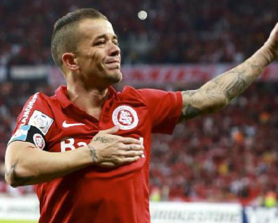 D'Alessandro, jugador del Inter de Porto Alegre.