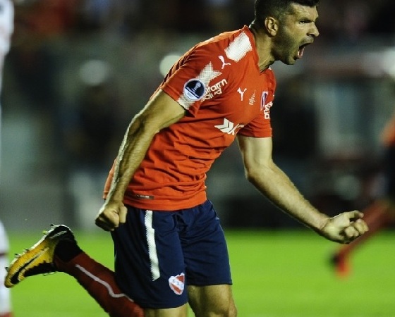Gigliotti, goleador de Independiente.
