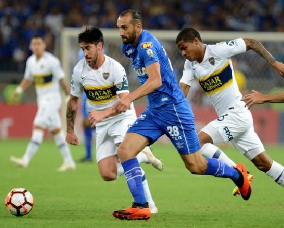 Boca le arrancó un empate a Cruzeiro