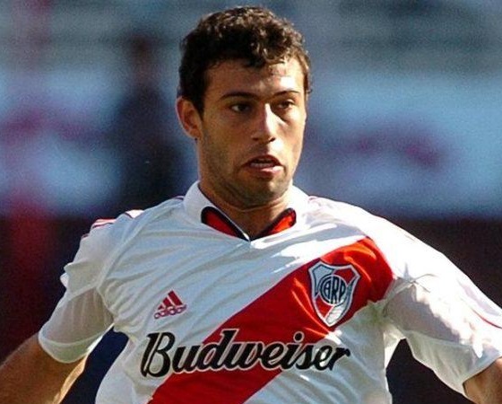 Mascherano debutó en 2003 con la camiseta de River.