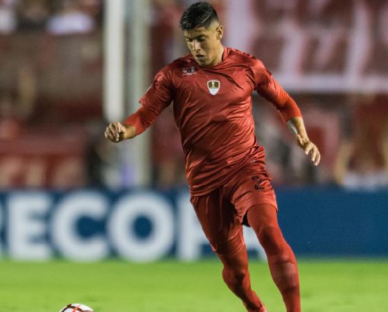 Franco, jugador de Independiente.
