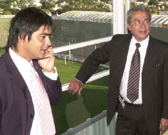 Iván Barrera y su padre, Juan Carlos, formaron parte de la directiva de Instituto en aquel certamen.