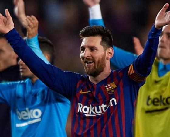 Messi ganó el premio por sexta ocasión (tercera consecutiva).