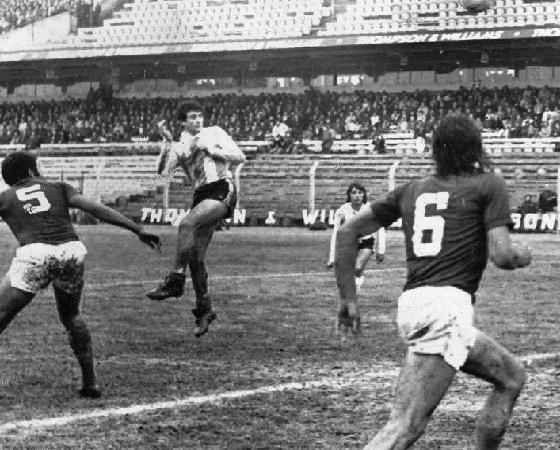 Argentina goleó dos veces a Venezuela en la Copa América 1975.