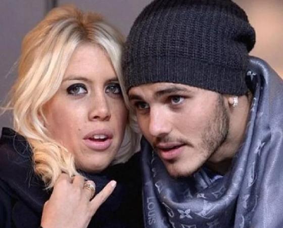 Wanda Nara y Mauro Icardi.