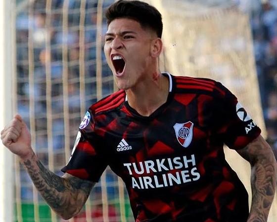 Carrascal marcó el primer gol de River en el "Bosque" platense.