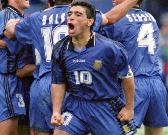 Diego guarda gratos recuerdos del equipo de 1994.