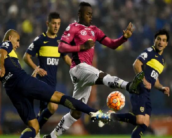 Boca, otra de las víctimas del equipo ecuatoriano.