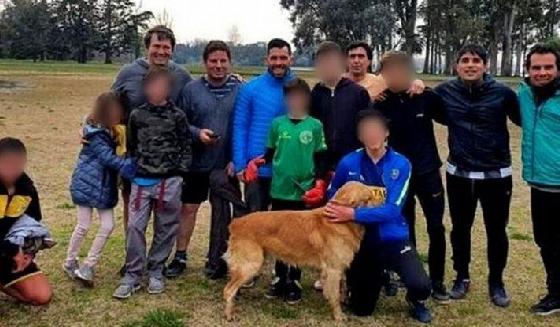 La fotografía de la polémica.