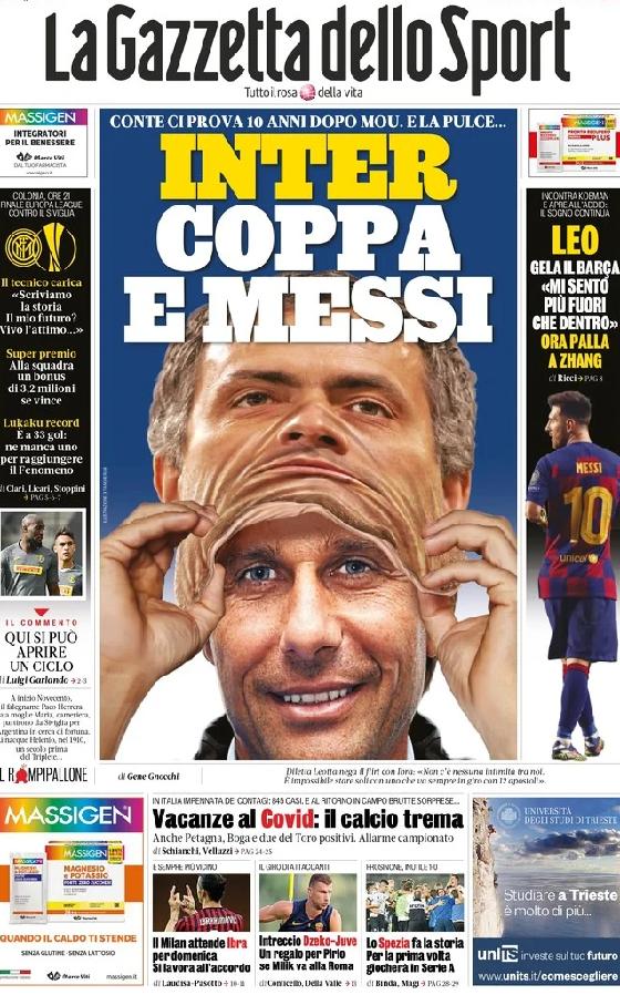 La Gazzetta dello Sport reforzó los rumores.