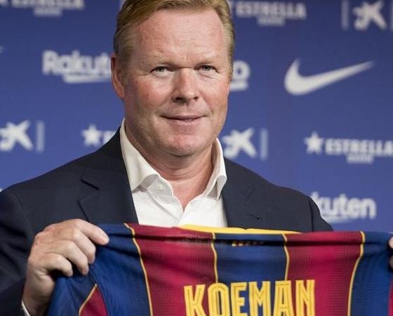 Ronald Koeman reemplazó a Quique Setién en el cargo.