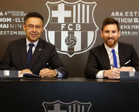 Bartomeu no cumplió su palabra, según Messi.