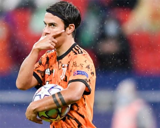 Dybala aprovechó un grosero error de la defensa rival.