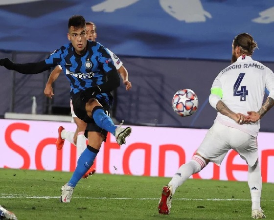 Lautaro tuvo un buen desempeño en la derrota del Inter.