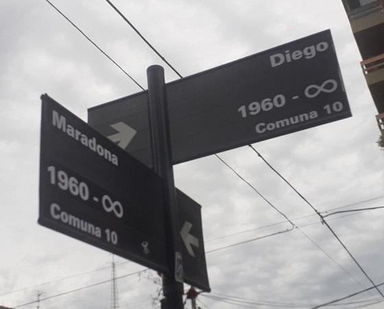 La esquina cambió de denominación de manera extraoficial.