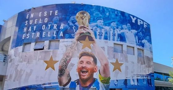 messi recibimiento