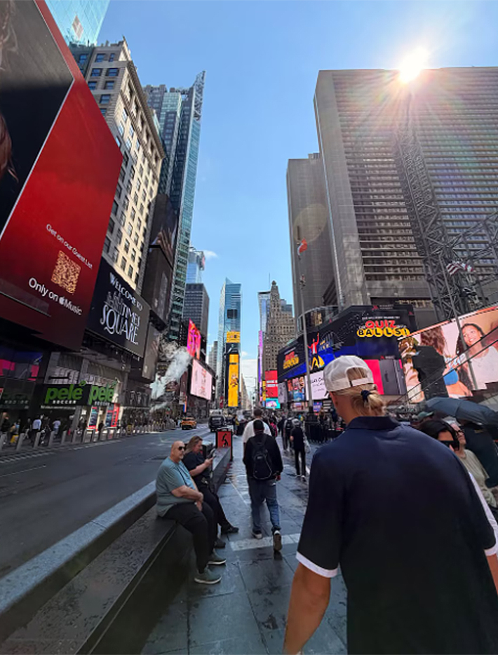 Haaland paseo nueva york
