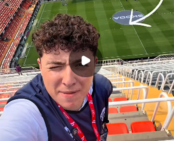 estadio de fútbol más inclinado de Europa