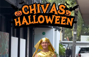 Futbolistas mexicanos se ponen en modo Halloween 2027: Llegaron a entrenar disfrazados