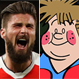 Mucho antes del golazo de Giroud, Guatón de Barrabases ya había marcado de taco