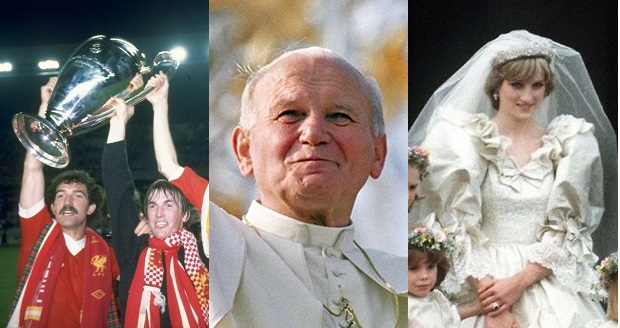 Año 1981. En mayo, Liverpool celebraba nuevamente, mientras Juan Pablo II se recuperaba de un atentado. Poco después, en julio todo el mundo fue testigo del matrimonio de Lady Di.